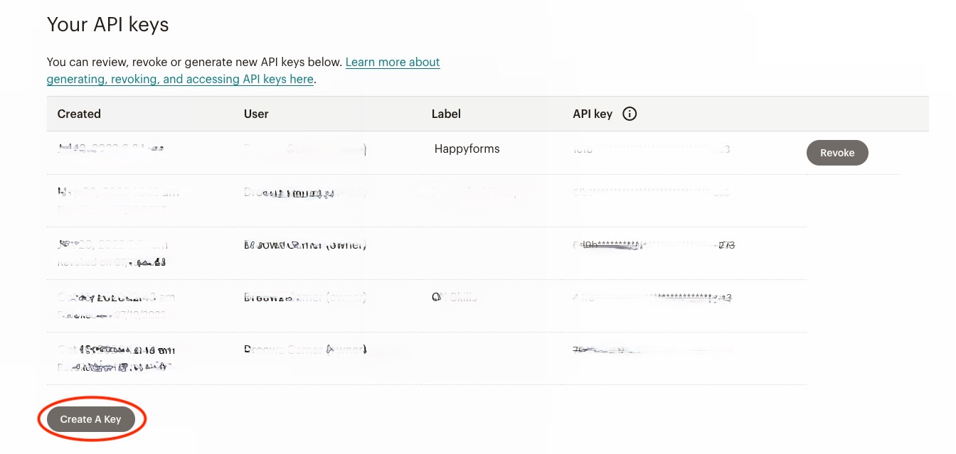 How to connect WordPress form to your Mailchimp account - Happyforms