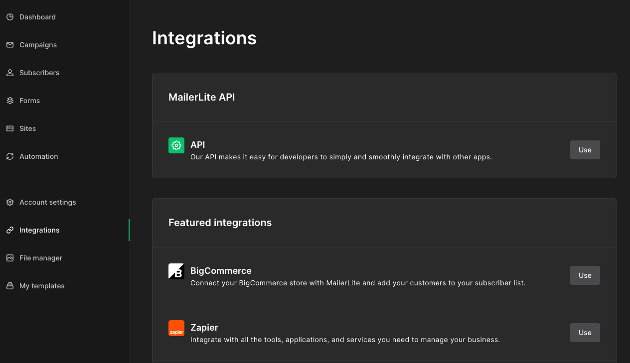 How to connect WordPress form to your MailerLite account Happyforms