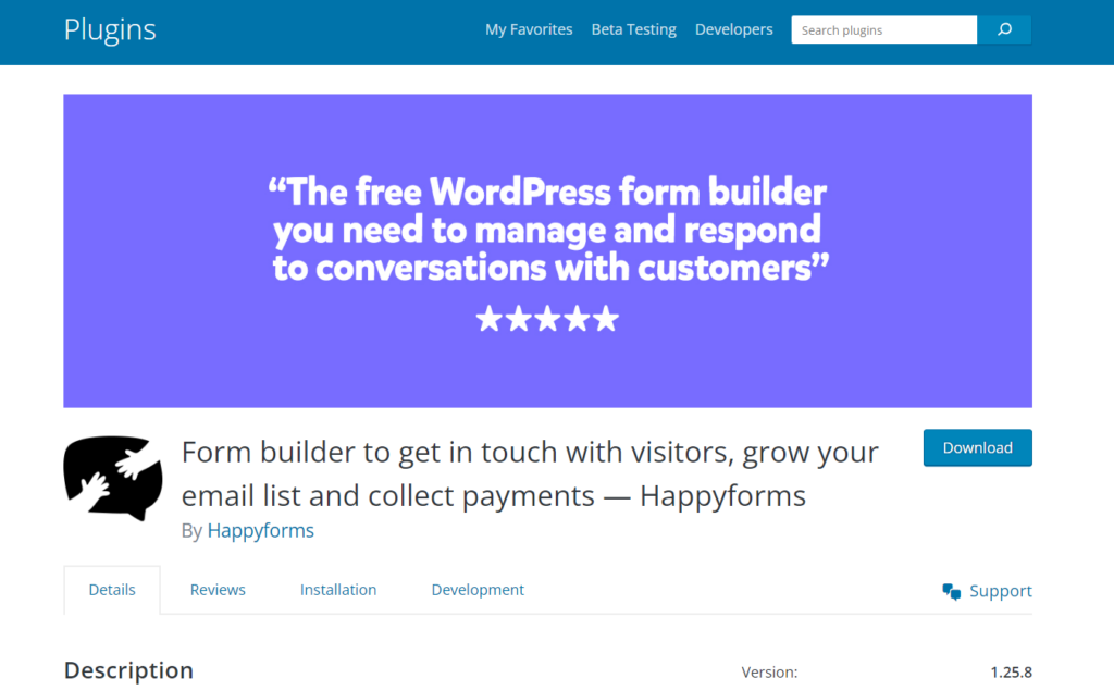 WordPress Form Builder